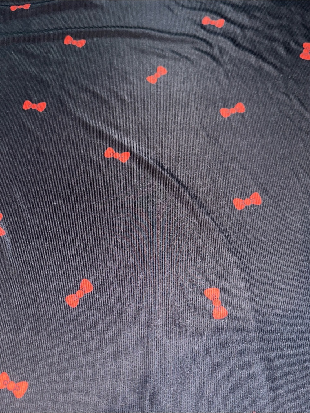Hello Kitty Black Tee with shorts set -3XL- slinky material. - Picture 4 of 6